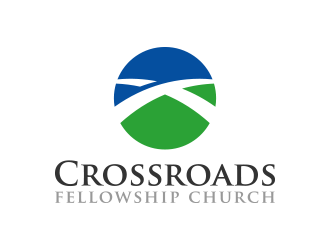 Crossroads Fellowship Church  logo design by lexipej