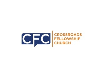 Crossroads Fellowship Church  logo design by bricton
