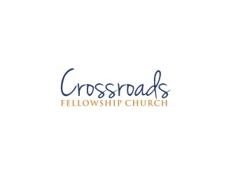 Crossroads Fellowship Church  logo design by bricton