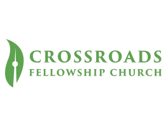 Crossroads Fellowship Church  logo design by aqibahmed