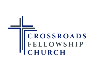 Crossroads Fellowship Church  logo design by aqibahmed