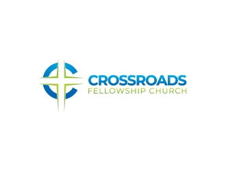 Crossroads Fellowship Church  logo design by lokiasan