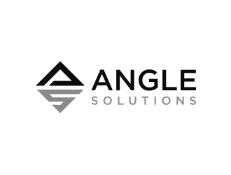 Angle Solutions logo design by mbamboex