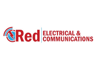 Red Electrical & Communications logo design by uttam