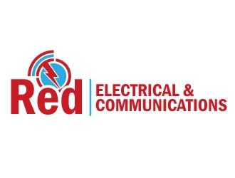 Red Electrical & Communications logo design by uttam