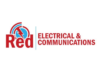 Red Electrical & Communications logo design by uttam
