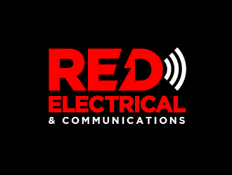 Red Electrical & Communications logo design by PRN123