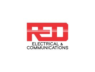 Red Electrical & Communications logo design by nDmB