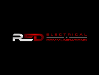 Red Electrical & Communications logo design by dewipadi
