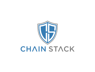 Chain Stack logo design by ndaru