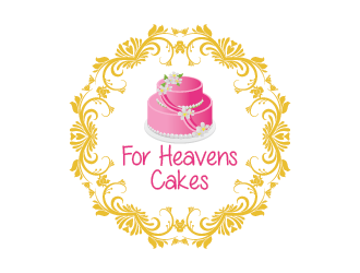 For Heavens Cakes logo design by czars