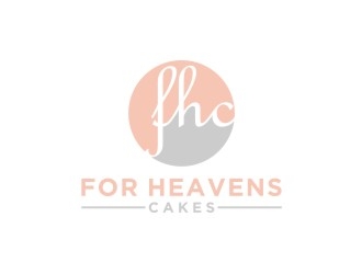 For Heavens Cakes logo design by bricton