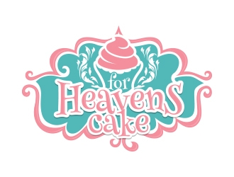 For Heavens Cakes logo design by MarkindDesign