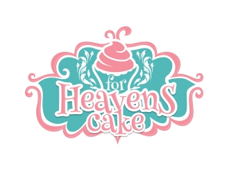 For Heavens Cakes logo design by MarkindDesign