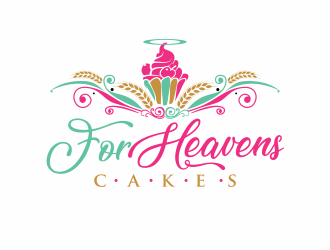 For Heavens Cakes logo design by gcreatives