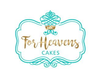 For Heavens Cakes logo design by ingepro