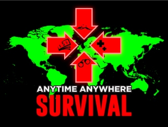 Logo name:  Anytime Anywhere Survival logo design by corneldesign77