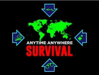 Logo name:  Anytime Anywhere Survival logo design by corneldesign77