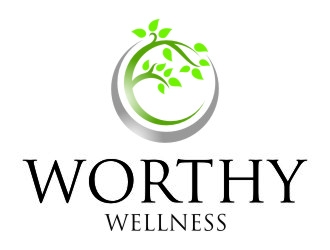 Worthy Wellness logo design by jetzu