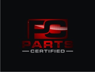 parts certified logo design by bricton