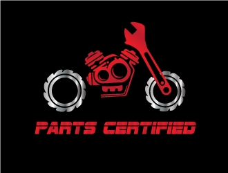 parts certified logo design by Erasedink