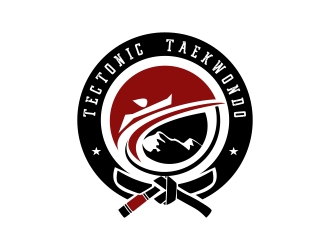 Tectonic Taekwondo logo design by cikiyunn