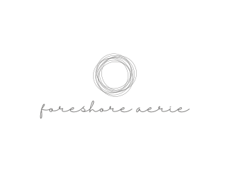 Foreshore Aerie logo design by mbamboex