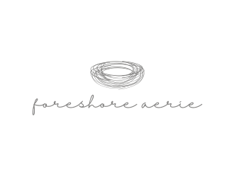 Foreshore Aerie logo design by mbamboex