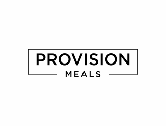 Provision Meals logo design by haidar