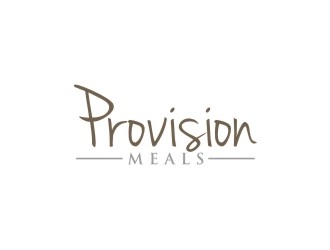 Provision Meals logo design by bricton