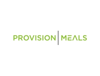 Provision Meals logo design by EkoBooM