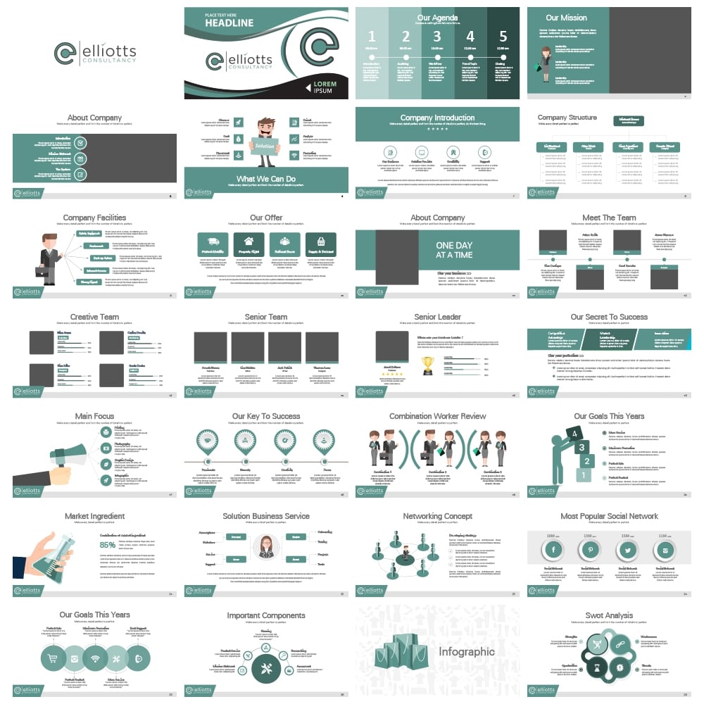 Elliotts Consultancy logo design by corneldesign77