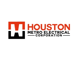 Houston Metro Electrical Corporation  logo design by jenyl