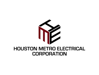 Houston Metro Electrical Corporation  logo design by ellsa