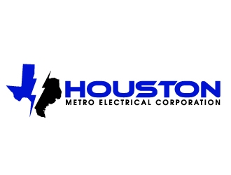 Houston Metro Electrical Corporation  logo design by ElonStark