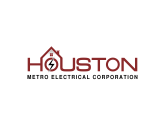 Houston Metro Electrical Corporation  logo design by ellsa
