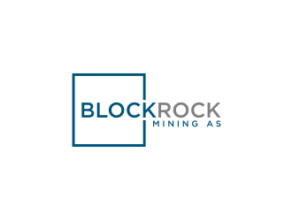 Blockrock Mining AS logo design by dewipadi