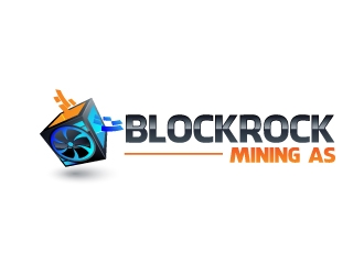 Blockrock Mining AS logo design by jaize