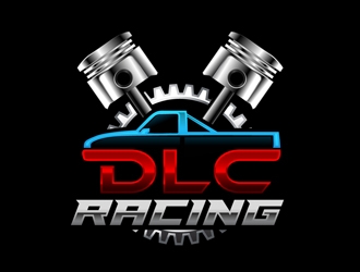 DLC racing logo design by DreamLogoDesign