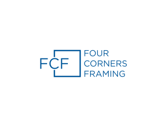 Four Corners Framing logo design by menanagan