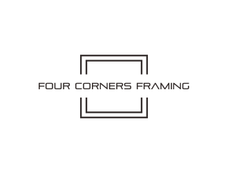 Four Corners Framing logo design by Greenlight