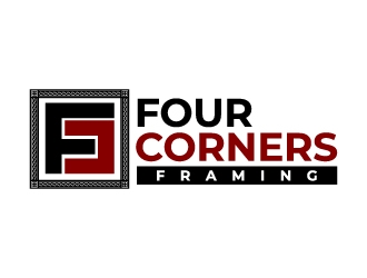 Four Corners Framing logo design by jaize