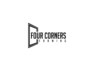 Four Corners Framing logo design by lj.creative