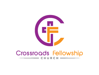 Crossroads Fellowship Church  logo design by Andri