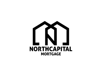 North Capital Mortgage logo design by zluvig