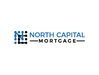 North Capital Mortgage logo design by mhala