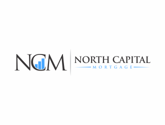 North Capital Mortgage logo design by mutafailan