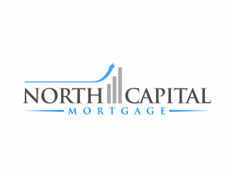 North Capital Mortgage logo design by mutafailan