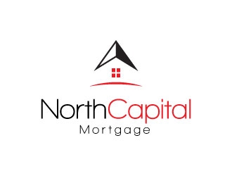 North Capital Mortgage logo design by sanworks