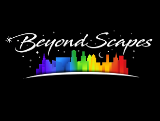 Beyond Scapes logo design by megalogos